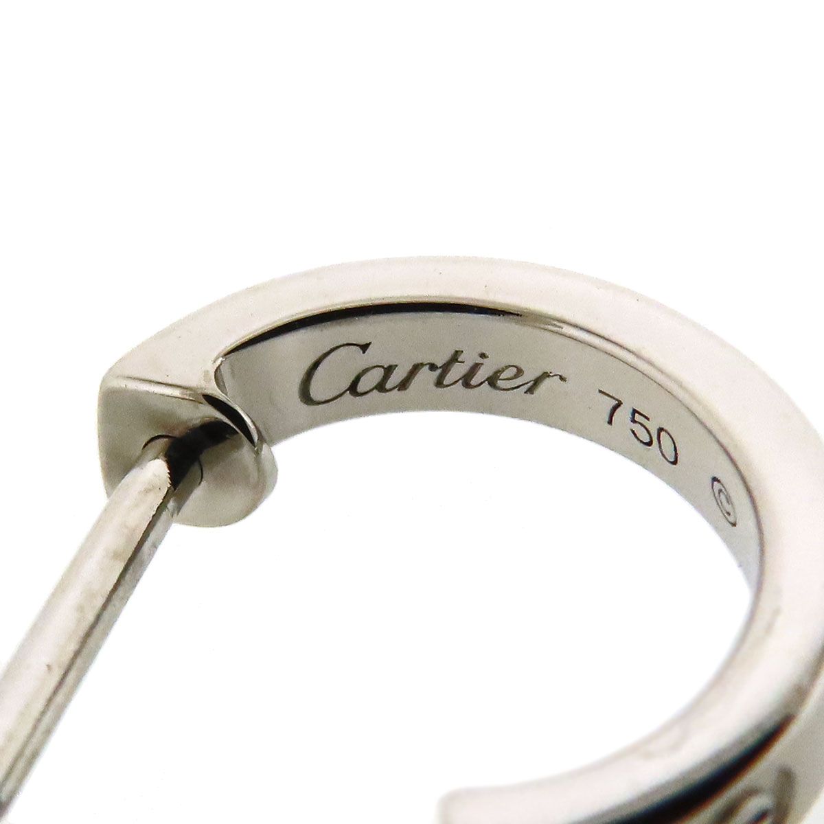 Cartier Earrings (For Both Ears) Sm B8028900 750 (K18Wg)