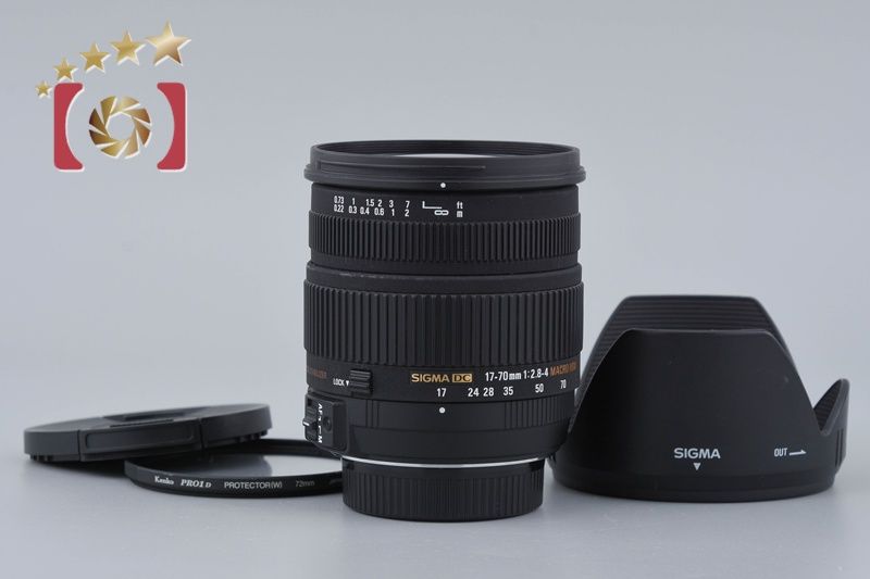 Sigma Lens (Zoom) 17-70Mm F/2.8-4 Dc Macro Os Hsm