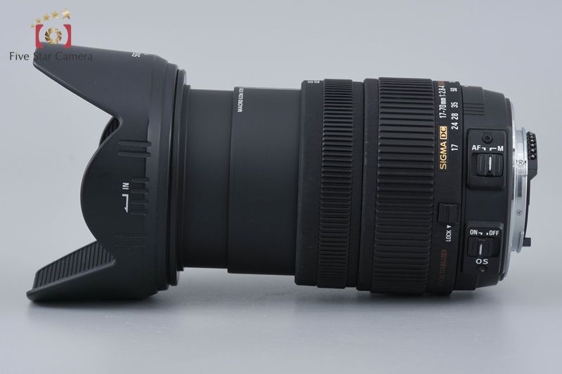 Sigma Lens (Zoom) 17-70Mm F/2.8-4 Dc Macro Os Hsm