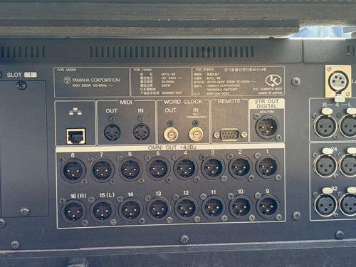 Yamaha Digital Mixers M7Cl-48