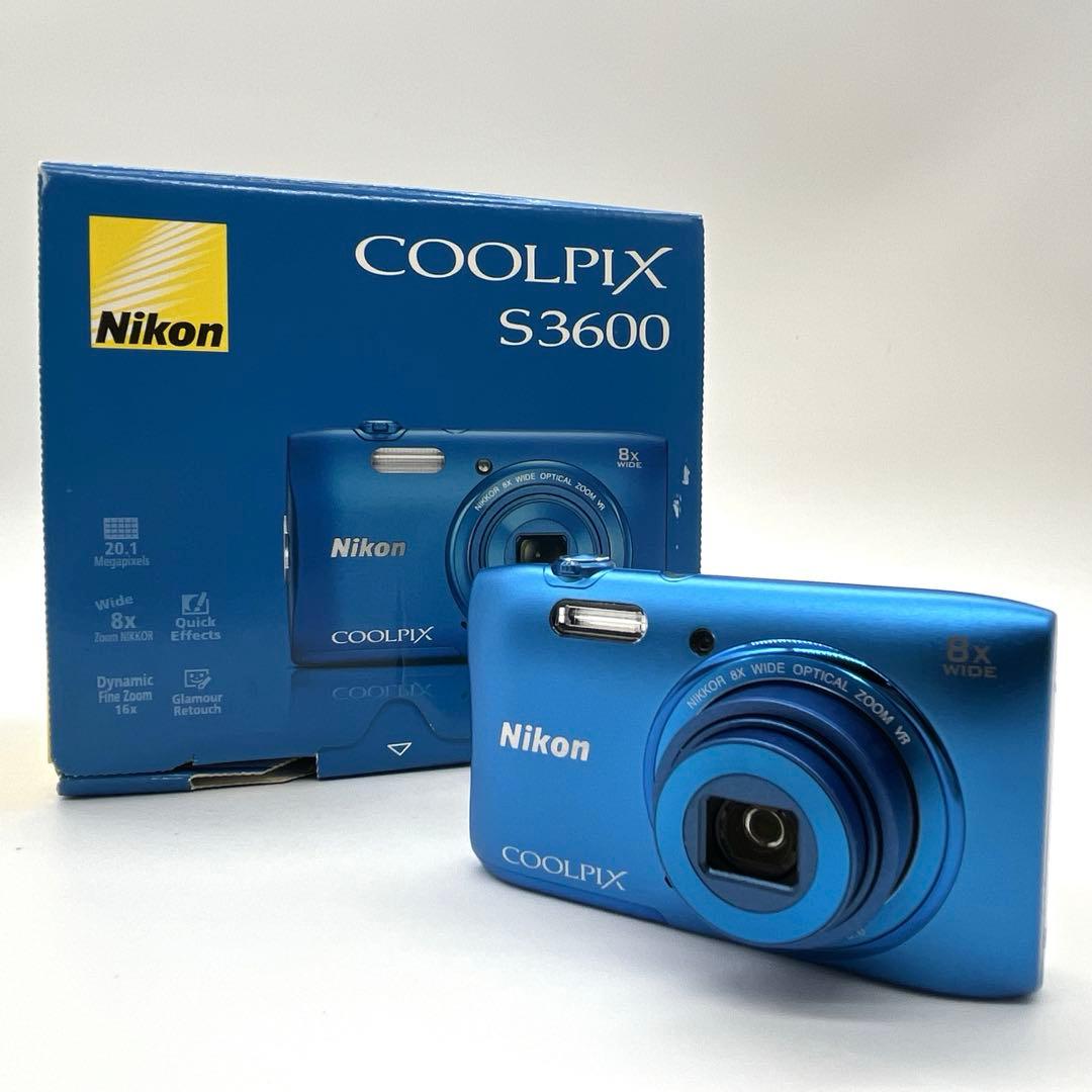 Nikon Compact Digital Camera Coolpix S3600
