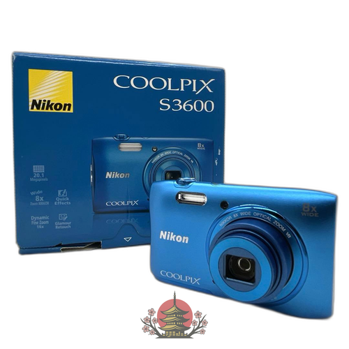 Nikon Compact Digital Camera Coolpix S3600