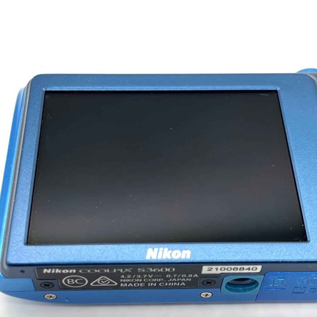 Nikon Compact Digital Camera Coolpix S3600