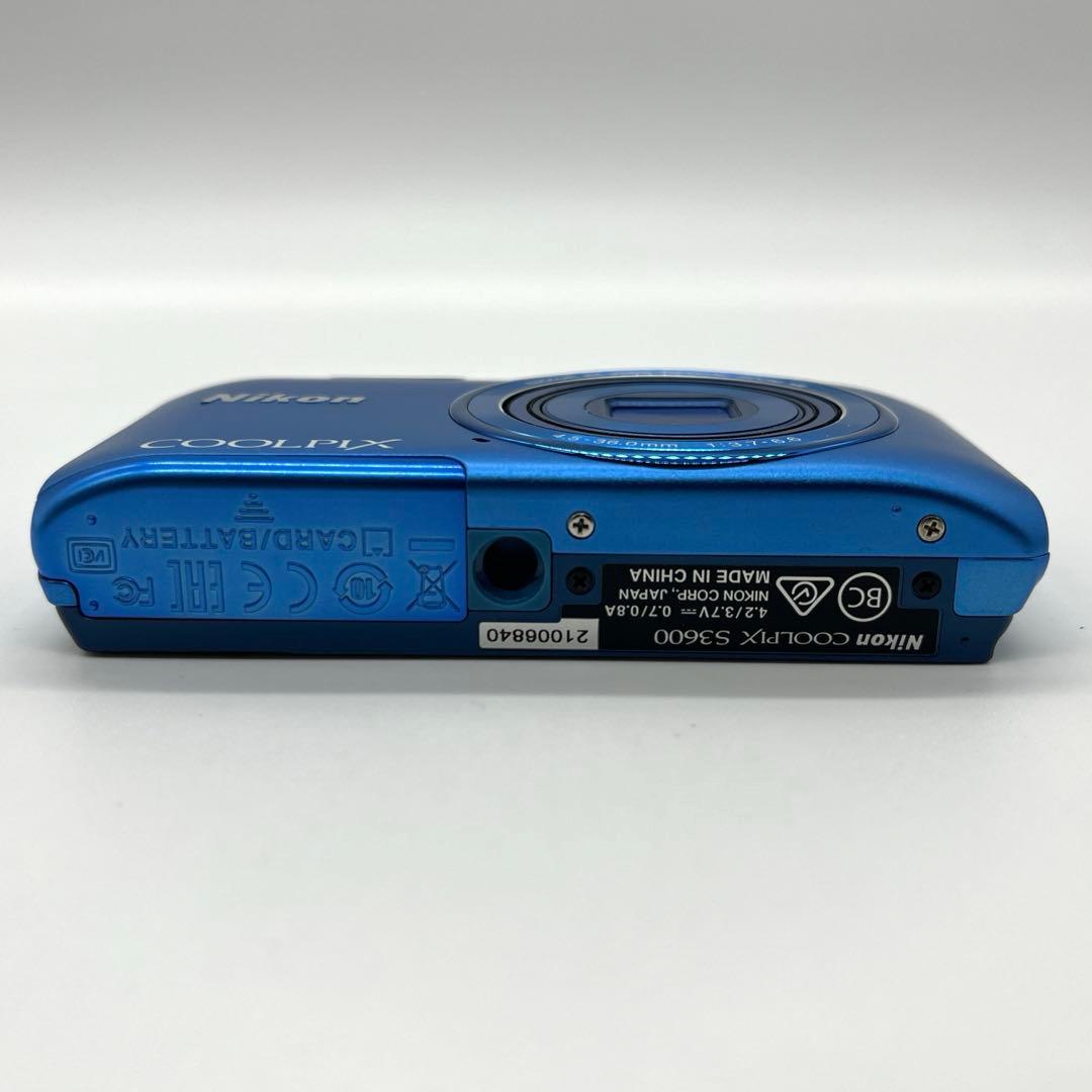 Nikon Compact Digital Camera Coolpix S3600