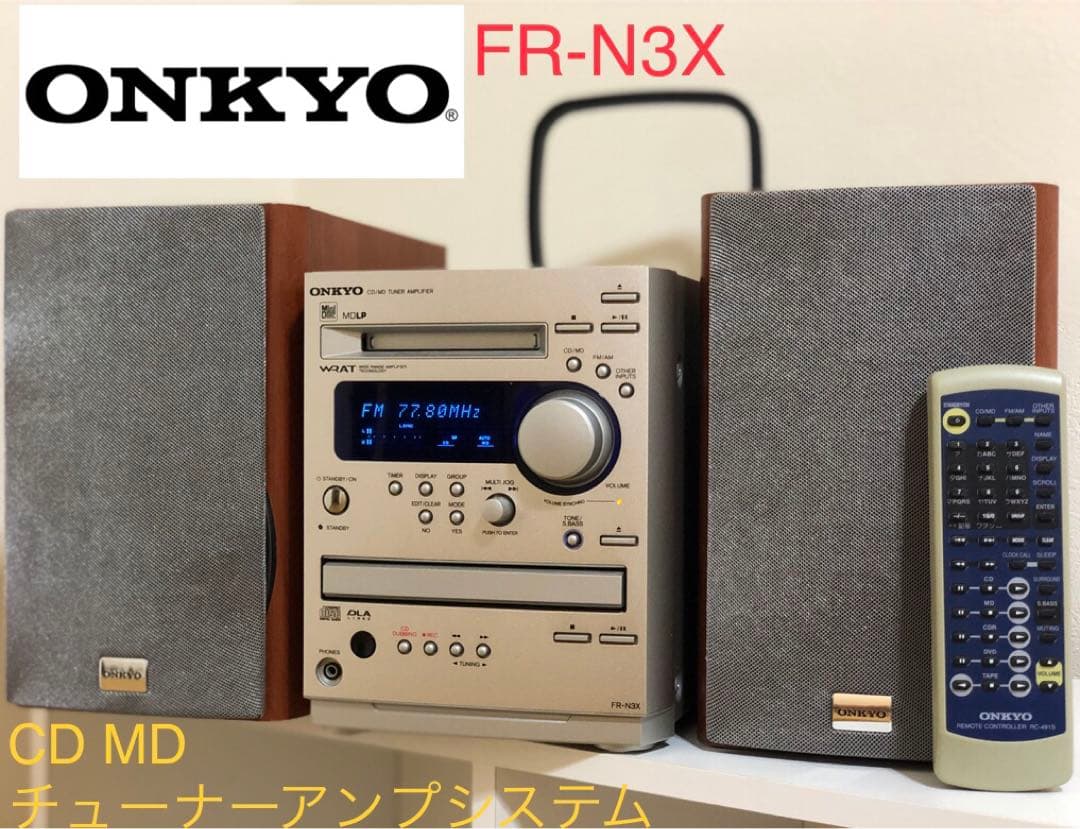 Onkyo Cd Md Cassette Deck Cd/Md Fr-N3X