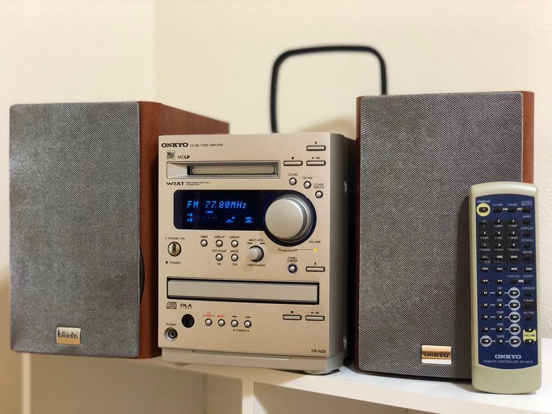 Onkyo Cd Md Cassette Deck Cd/Md Fr-N3X