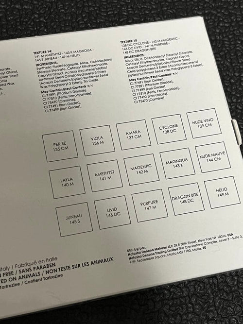 Natasha Denona Eyeshadow Palettes Lila Palette