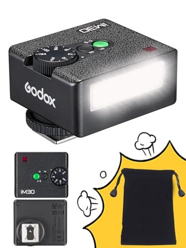 Others Godox Im30 Mini Flash For Canon Sony Nikon Fuji Olympus Ricoh Gr3, Gn15,