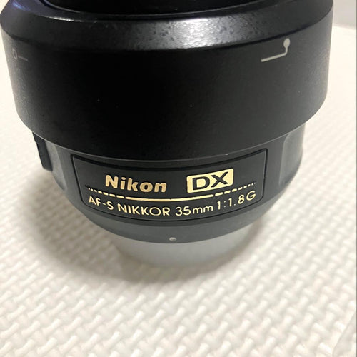 Nikon Prime Lenses Af-S Nikkor F/1.8G Dx