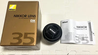 Nikon Prime Lenses Af-S Nikkor F/1.8G Dx