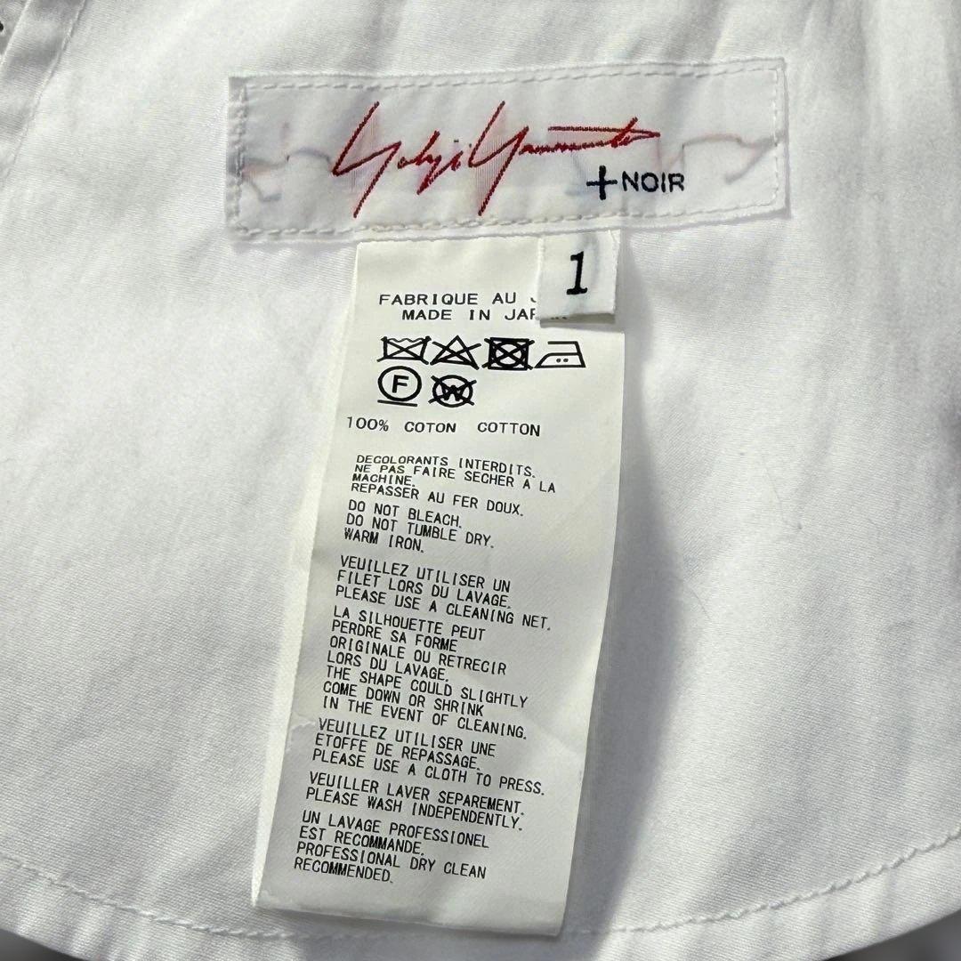 Yohji Yamamoto +Noir Half-Sleeve Three-Quarter-Sleeve 1