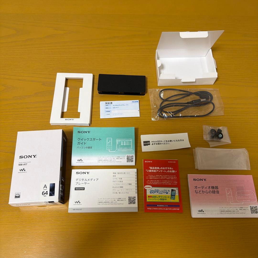 Sony Digital Audio Player Nw-A17