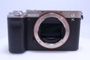 Sony Mirrorless Interchangeable Lips 9,470 7C Ilce-7C S (Silver)(