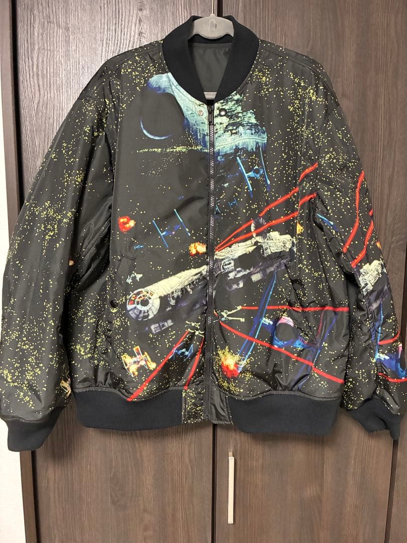 Undercover Ma-1 Flight Jackets Star Wars 23Ss Jacket