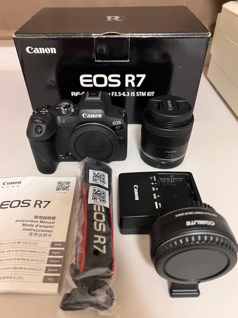 Canon Mirrorless Interchangeable Lens Cameras Eos R7