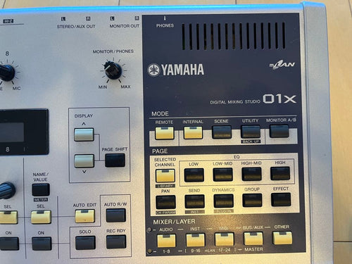 Yamaha Digital Mixers 01X