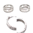 Bvlgari Ring 52 0.37Ct 750 11.5 K18 Wg 4663