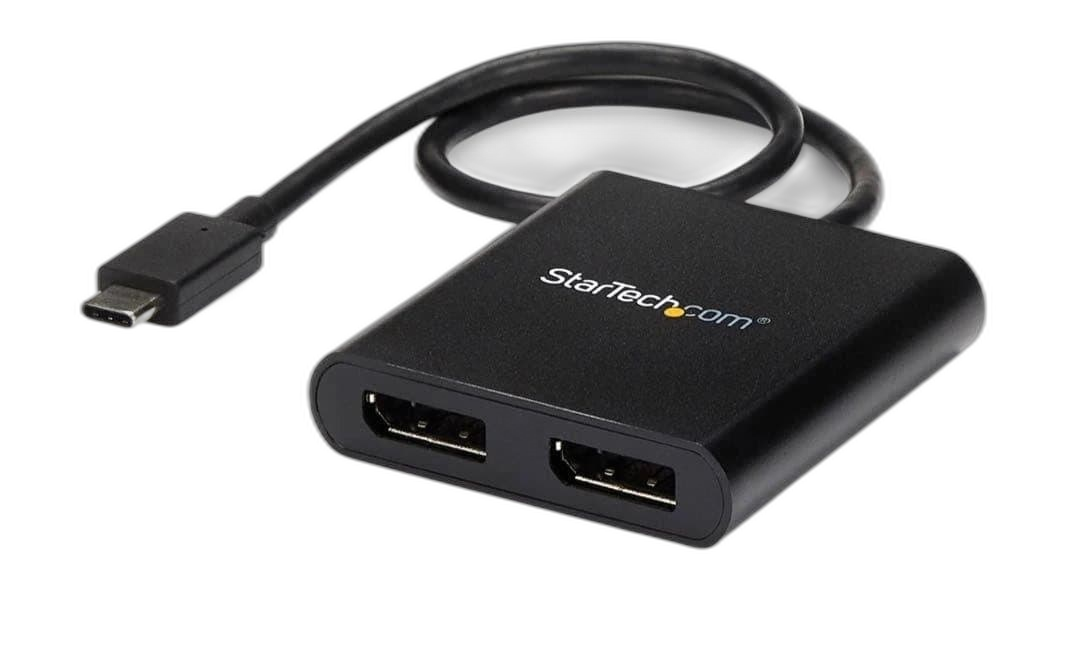 Displayport Cable Usb-C To 2X Type-C