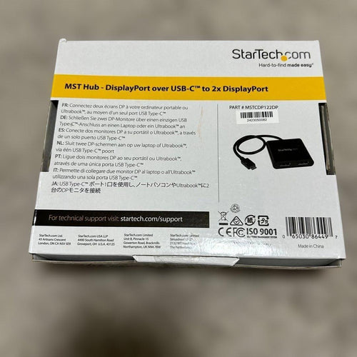Displayport Cable Usb-C To 2X Type-C