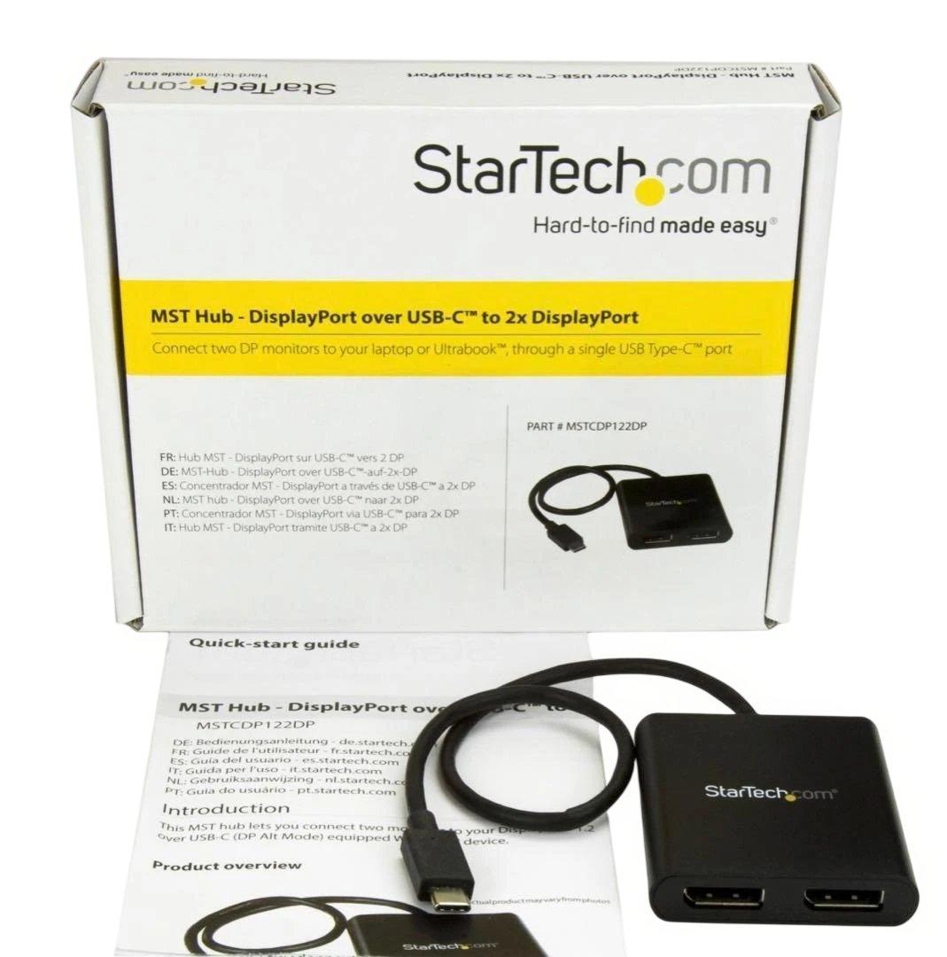 Displayport Cable Usb-C To 2X Type-C