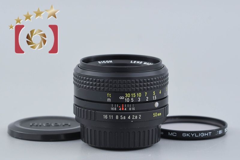 Ricoh Lens (Single Focus) Xr Rikenon F/2 K