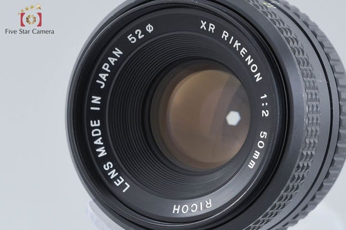 Ricoh Lens (Single Focus) Xr Rikenon F/2 K