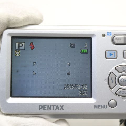 Compact Digital Camera Optio E60 Pentax Ok 05000