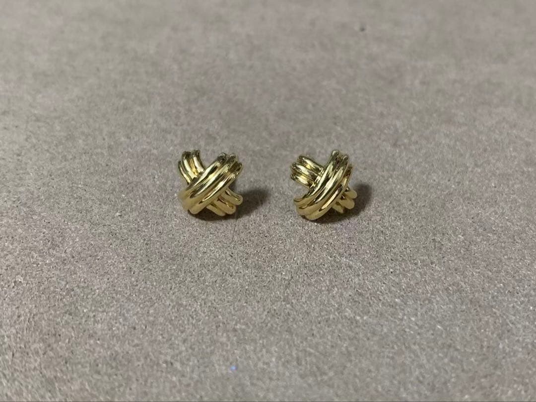 Tiffany Earrings (Pairs) Tiffany&Co. K18Yg