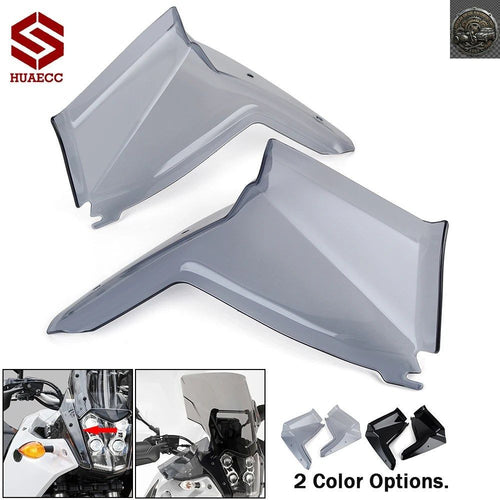 No Brand Others Motorcycle Side Wind Deflector Windscreen Windshield Yamaha