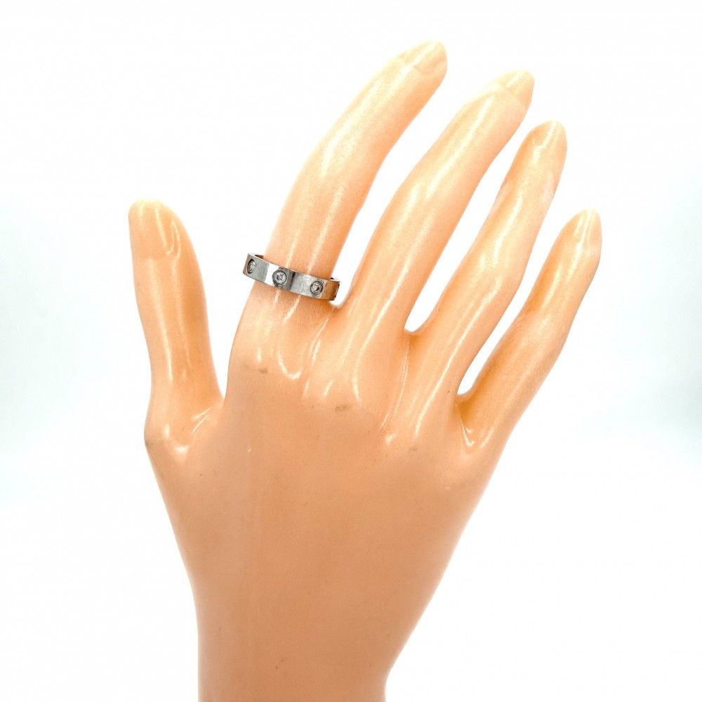 Cartier Ring 8P 18 Wg Au750 51 K18 11 B4050651 4.5G