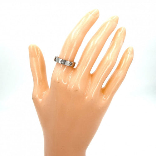 Cartier Ring 8P 18 Wg Au750 51 K18 11 B4050651 4.5G