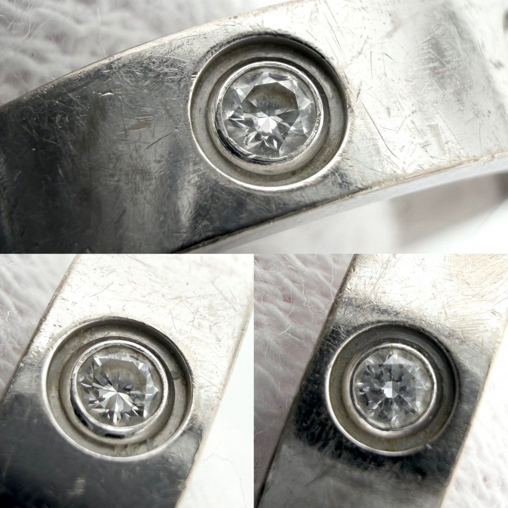 Cartier Ring 8P 18 Wg Au750 51 K18 11 B4050651 4.5G
