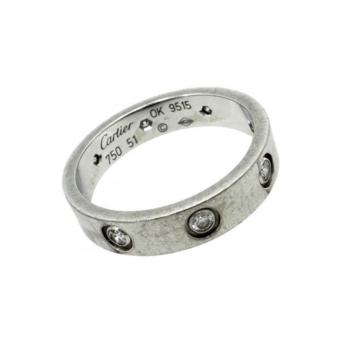 Cartier Ring 8P 18 Wg Au750 51 K18 11 B4050651 4.5G