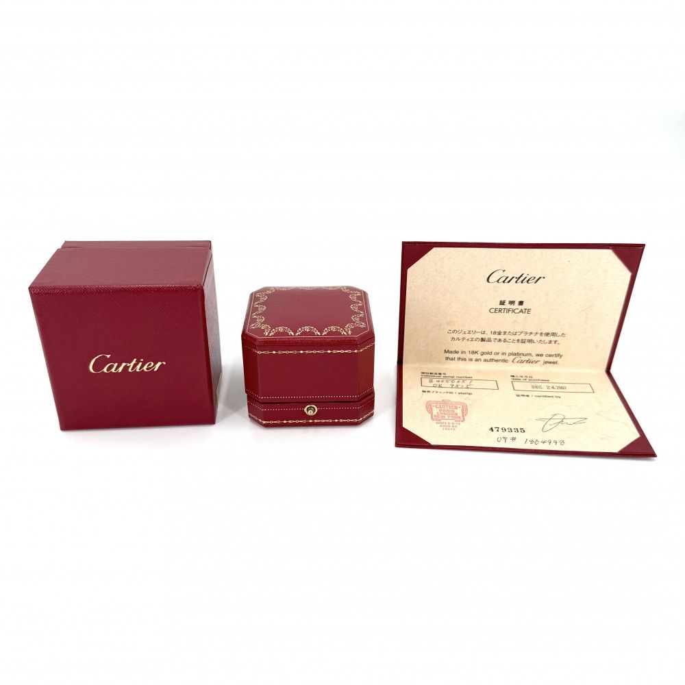 Cartier Ring 8P 18 Wg Au750 51 K18 11 B4050651 4.5G