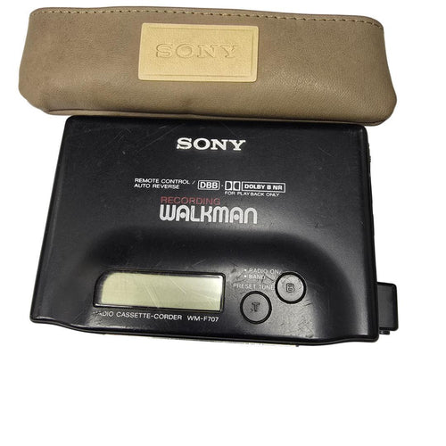 Sony Portable Player Wm-F707