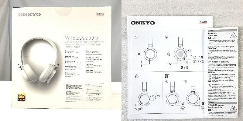 Onkyo Wireless Headphones H500Btw