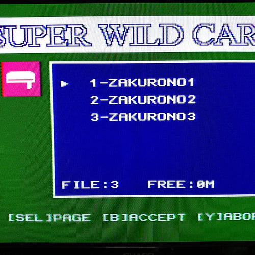 Super Famicom Peripherals Wild Card Sms3201