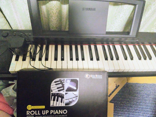 Keyboards Digital Pianos Ok Yamaha Roll Up Piano