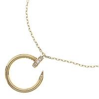 Cartier Necklace 1P Ag750/Yg 6.2G
