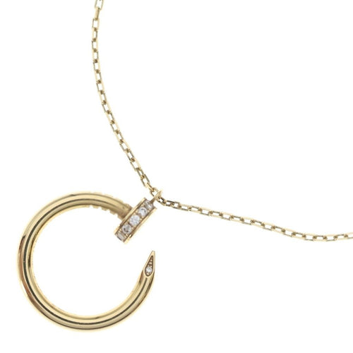 Cartier Necklace 1P Ag750/Yg 6.2G