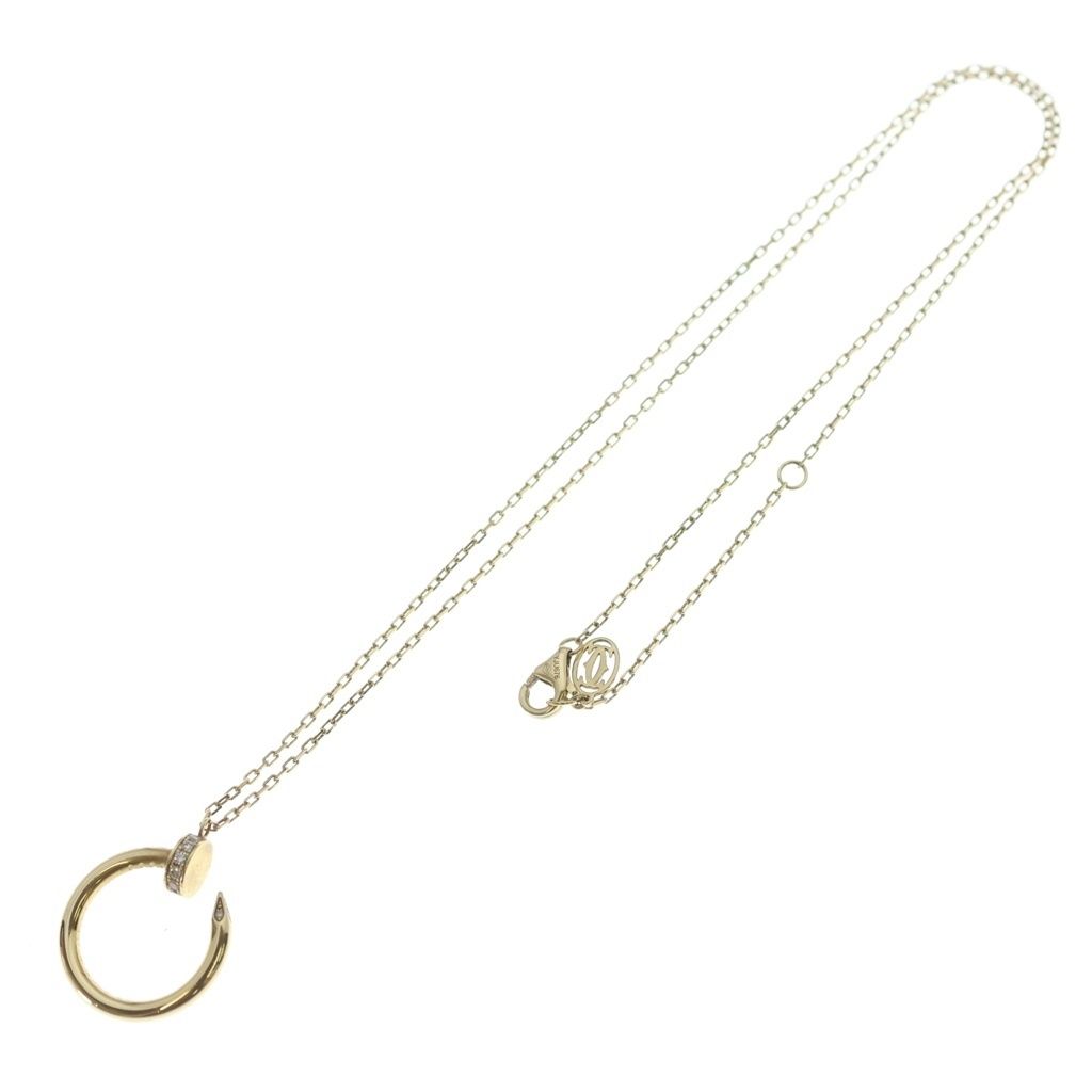 Cartier Necklace 1P Ag750/Yg 6.2G