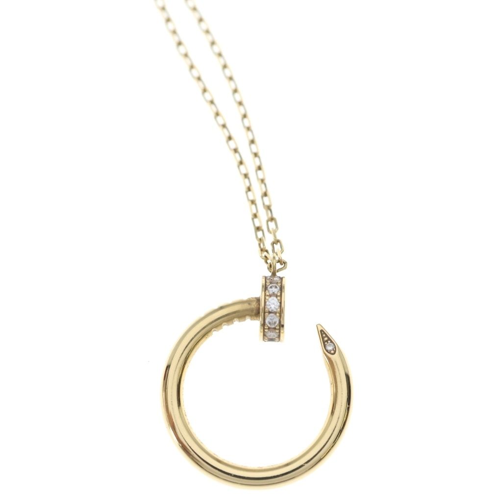 Cartier Necklace 1P Ag750/Yg 6.2G
