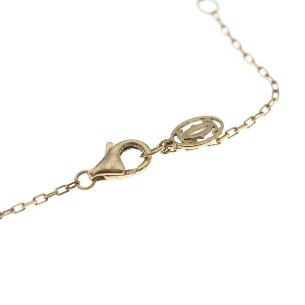 Cartier Necklace 1P Ag750/Yg 6.2G
