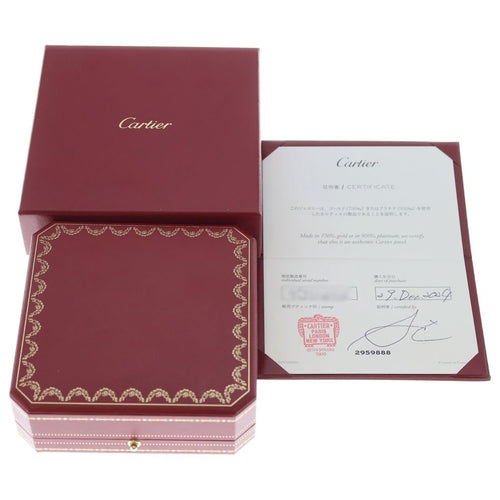Cartier Necklace 1P Ag750/Yg 6.2G