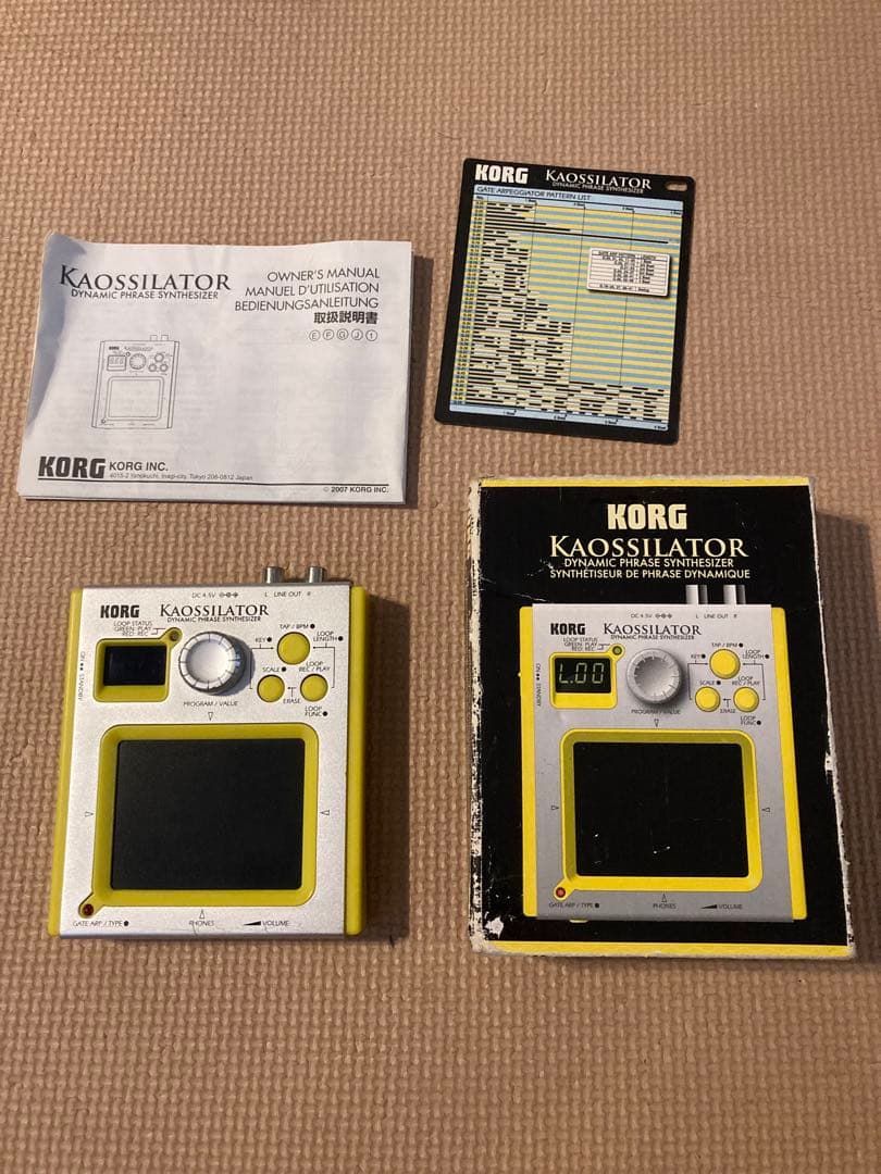 Korg Samplers Ko-1 Kaossilator