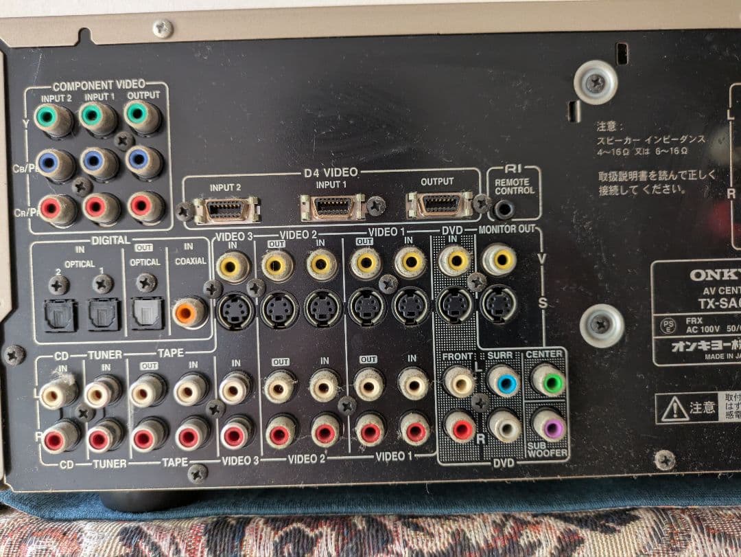 Onkyo Av Amplifier Tx-Sa601 6Ch