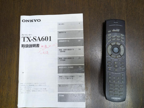 Onkyo Av Amplifier Tx-Sa601 6Ch