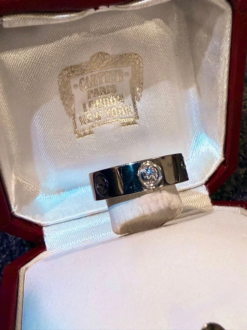 Cartier Rings 3 Love Au750