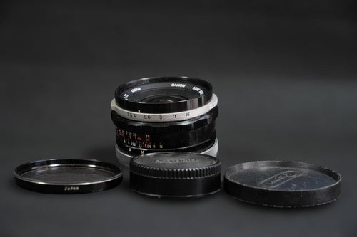 Canon Lens (Single Focus) Fl F/3.5 Sn:48050
