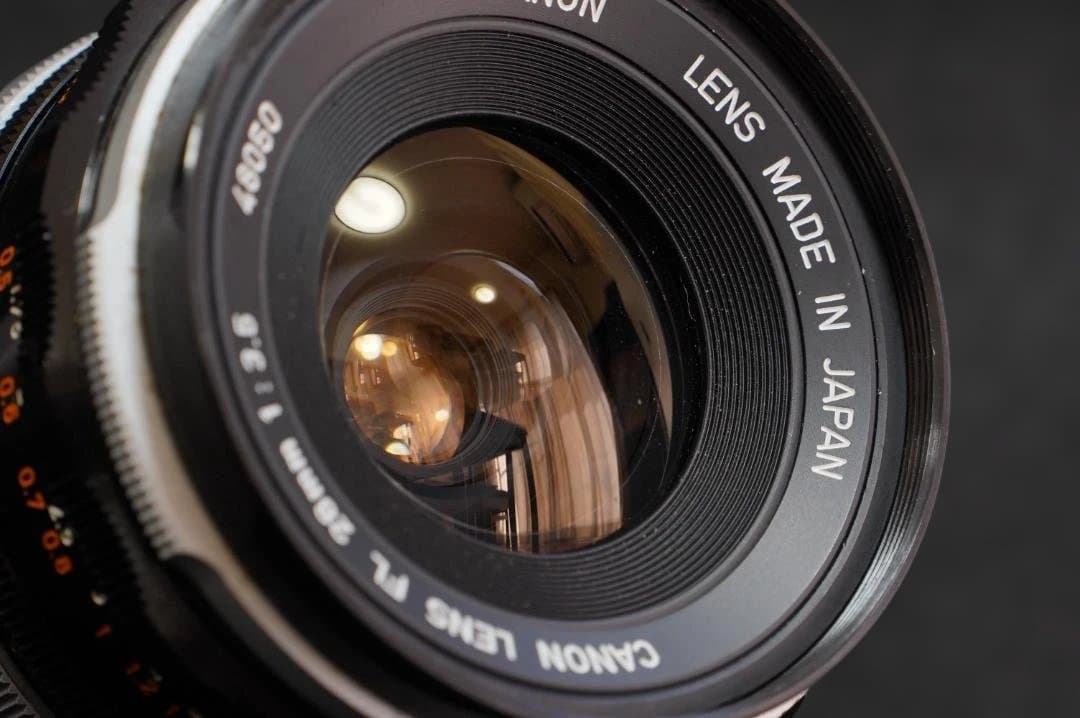Canon Lens (Single Focus) Fl F/3.5 Sn:48050